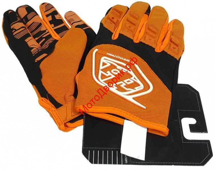 Перчатки TLD (размер XL) оранжевые