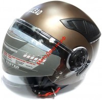 Шлем открытый (Размер XL) SAFELEAD LX-256 MOKA